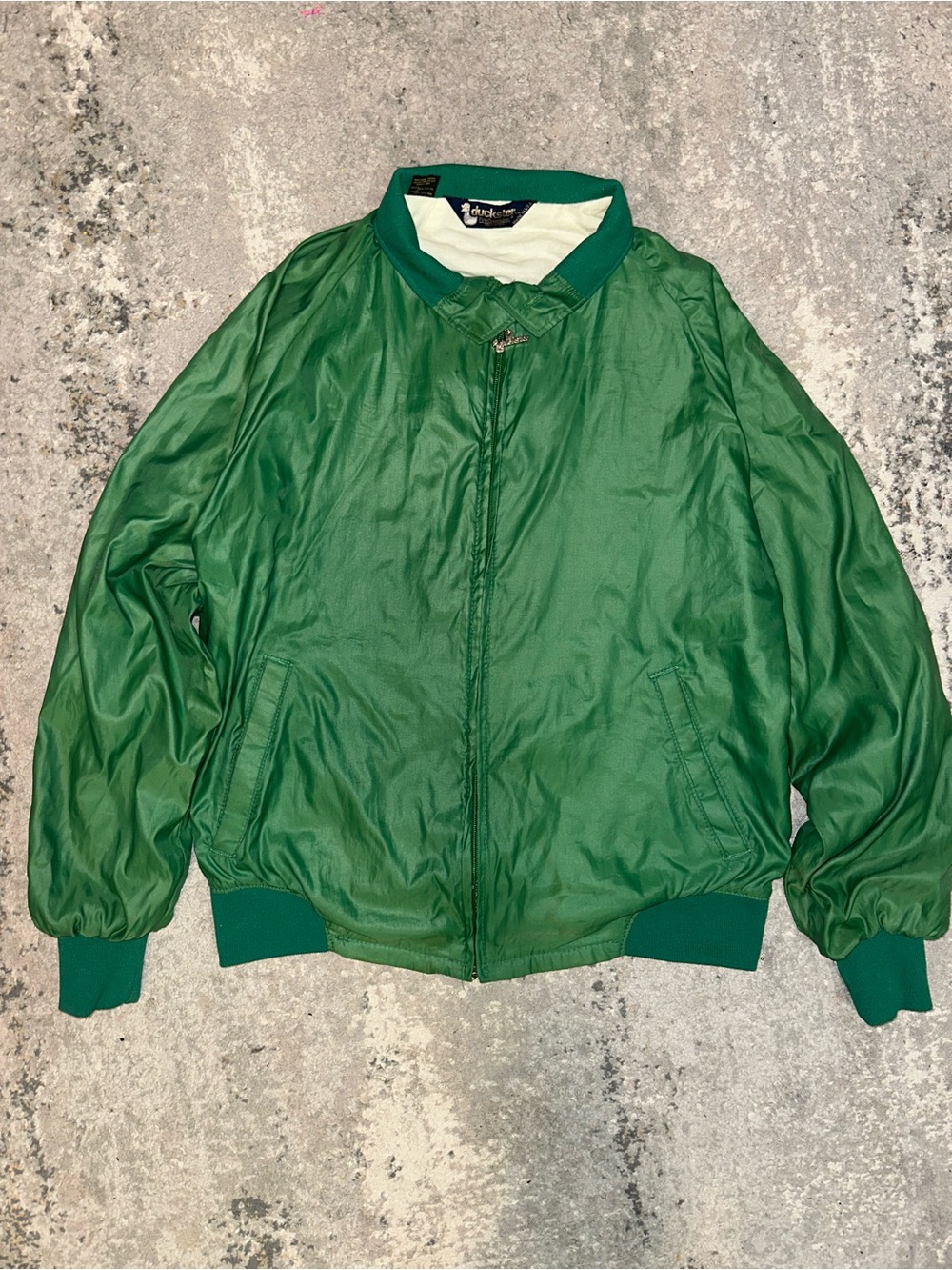 Duckster Classic Green Bomber Men’s Jacket